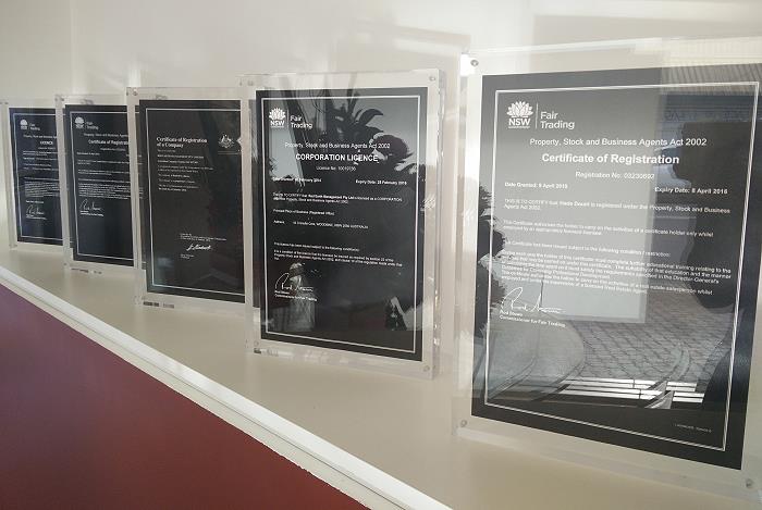 A4 Certificate Display 700x470